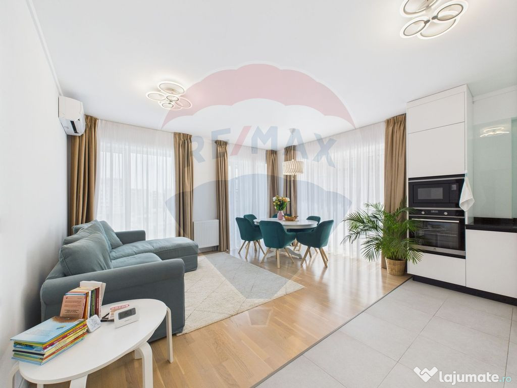Apartament luminos cu 3 camere de vanzare - Bucurestii Noi