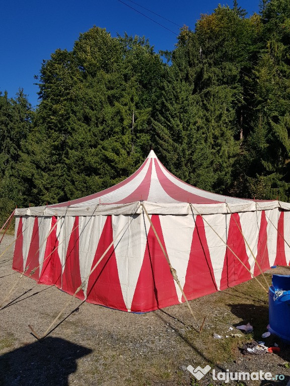 Cort evenimente circ pagoda 100mp 10/10m nunti corturi profesionale