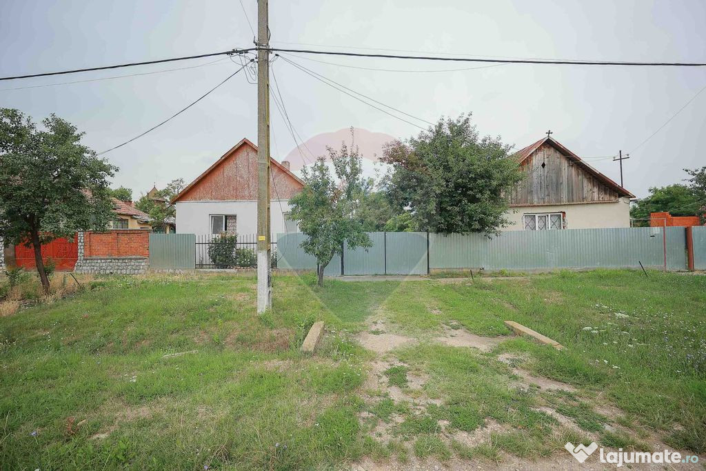 De vânzare casă cu 3 camere și teren 3205 mp în Sânn...