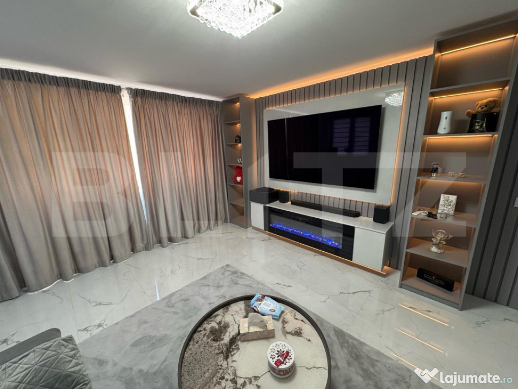 Apartament de vanzare, cu 3 camere, 74 mp + balcon 5mp, zona