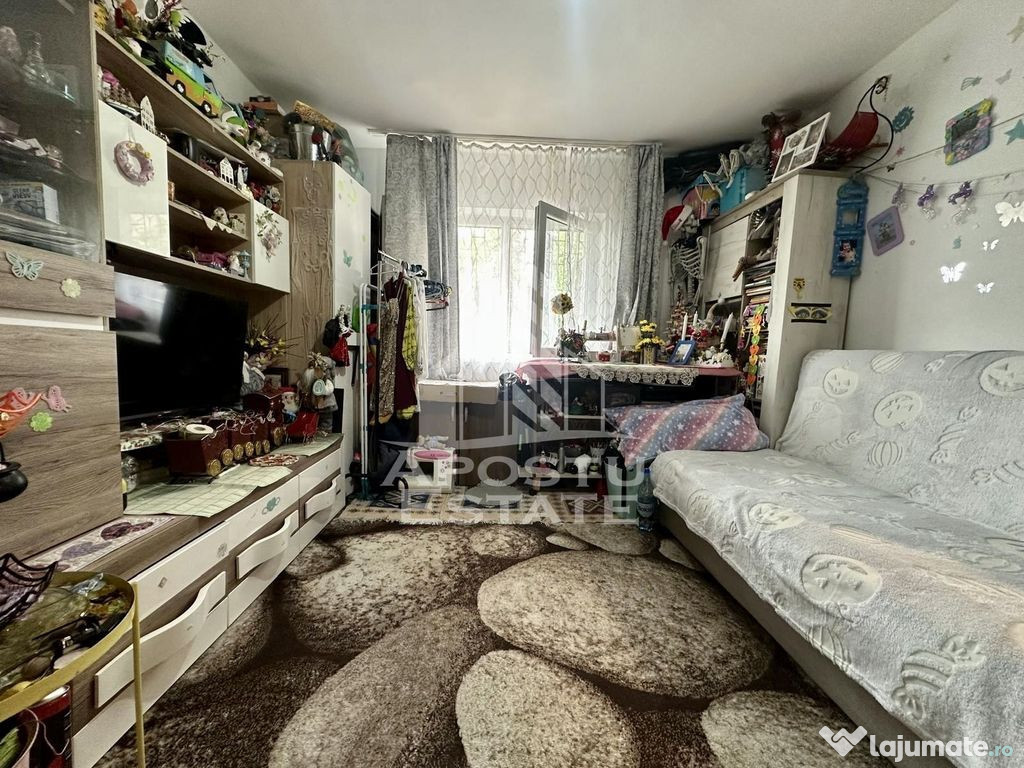 Apartament cu 2 camere, parter , zona Dambovita