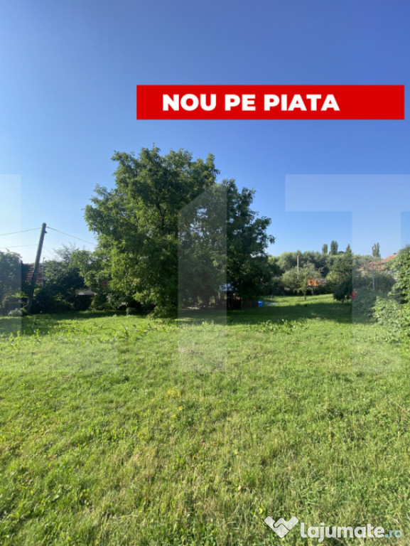 1000mp de Teren intravilan de vânzare – Strada Bórvíz