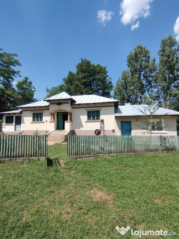 Casa la tara 85mp, Anexe, teren 4098mp, Recea, Sat Deagu de Jos, Arges