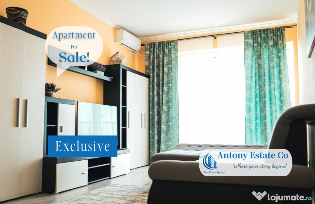 Apartament de inchiriat, 2 camere, decomandat, Prima Onestil