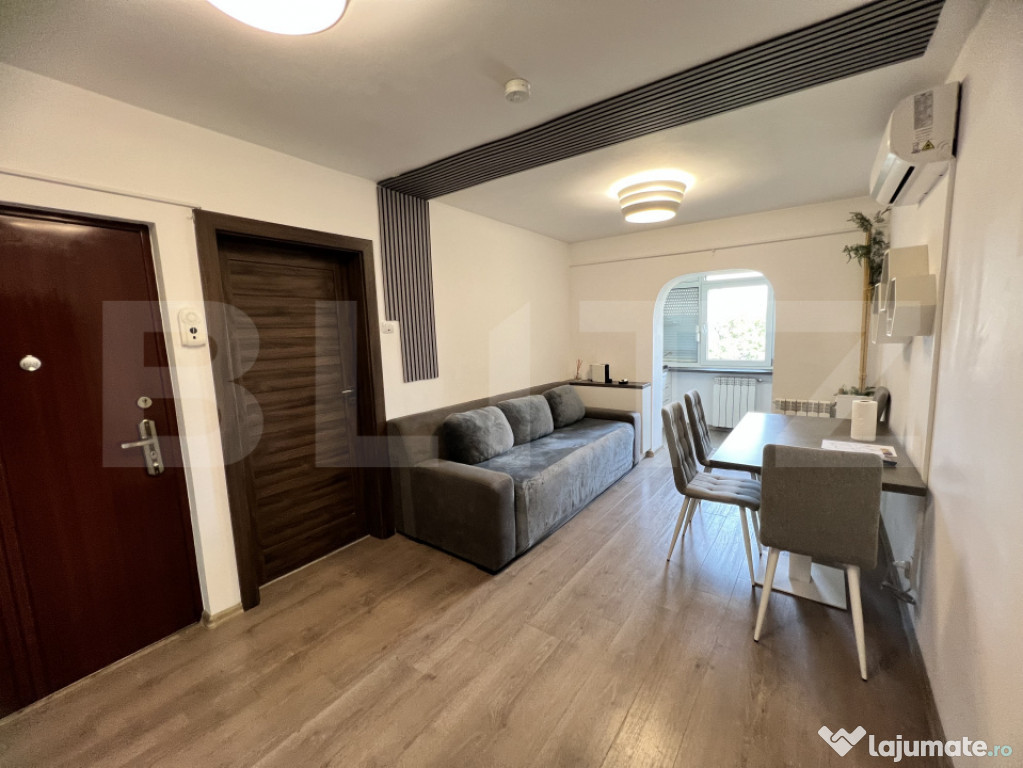 Apartament cu 2 dormitoare și AC in Valea Roșie