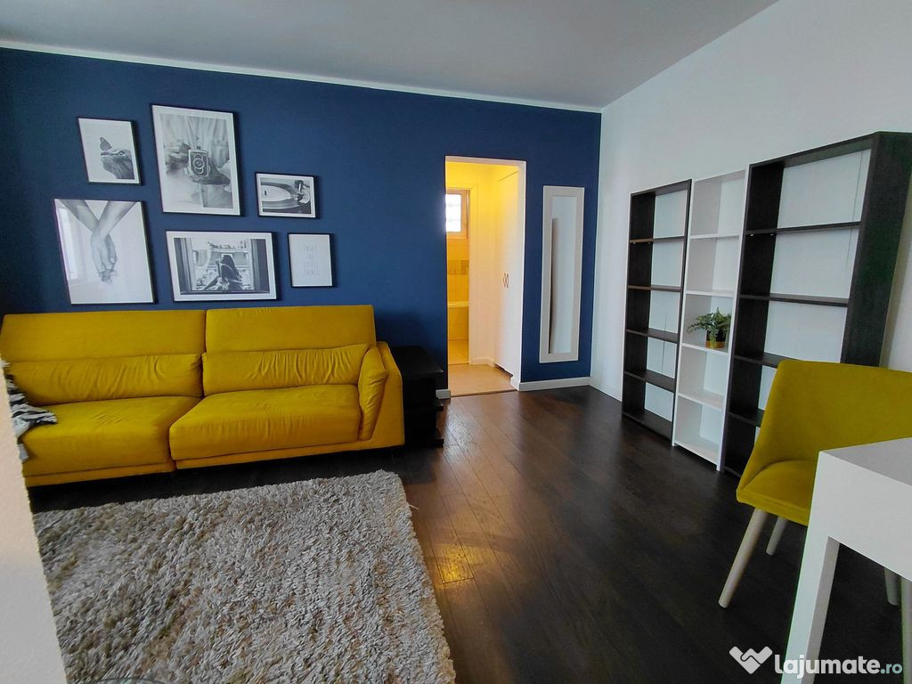 Apartament 2 cam, Tig 1, et 4,mobilat si utilat complet