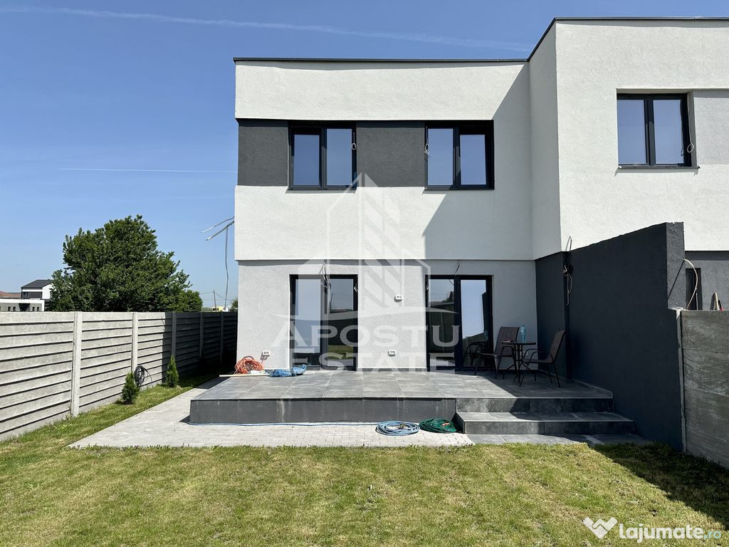 Jumatate de duplex cu 5 camere, finalizat, Dumbravita