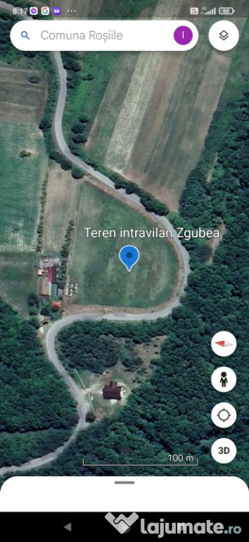 Teren intravilan Rosiile Valcea