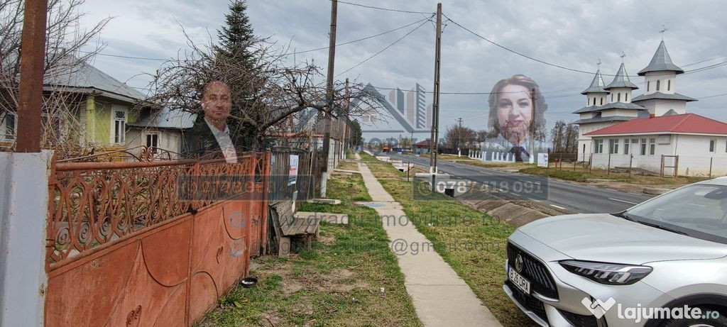 Teren 780 mp/ Berheci, Jud. Galati/ la DN Tecuci-Barlad
