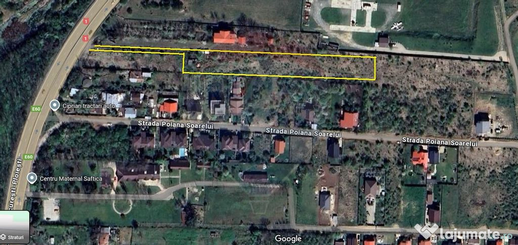 Vânzare Teren Saftica / Calea Bucuresti