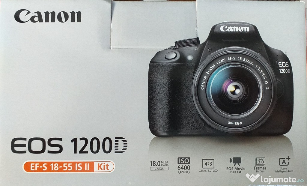 Aparat foto DSLR Canon EOS 1200D