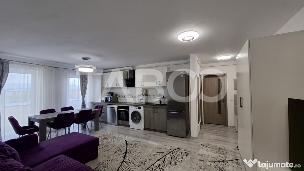 Apartament 3 camere de inchiriat decomandat 68 mp City Resid