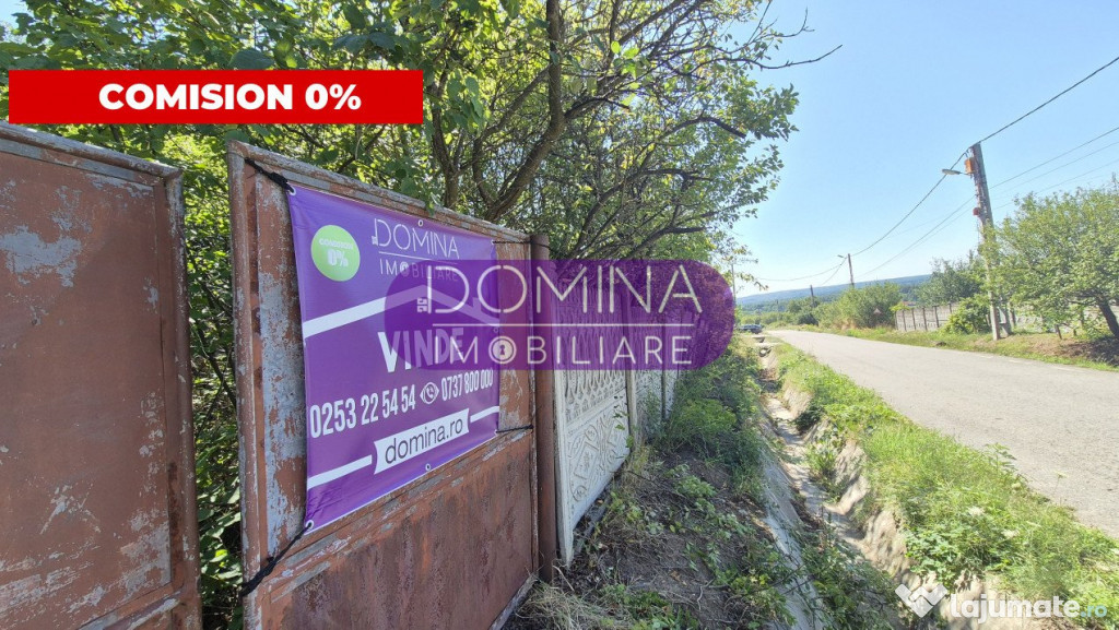 Teren cu potențial de investiție, în comuna Scoarța