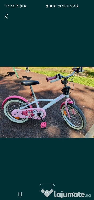 Bicicleta pentru copii (fete)