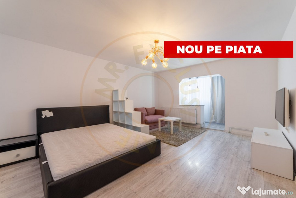 Inchiriere garsonieră decomandată, mobilată și utilată,
