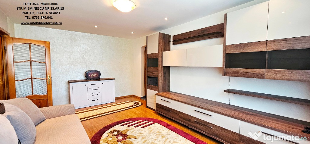 Apartament 2 camere echipat complet,boxa,loc parcare,zona Centrala