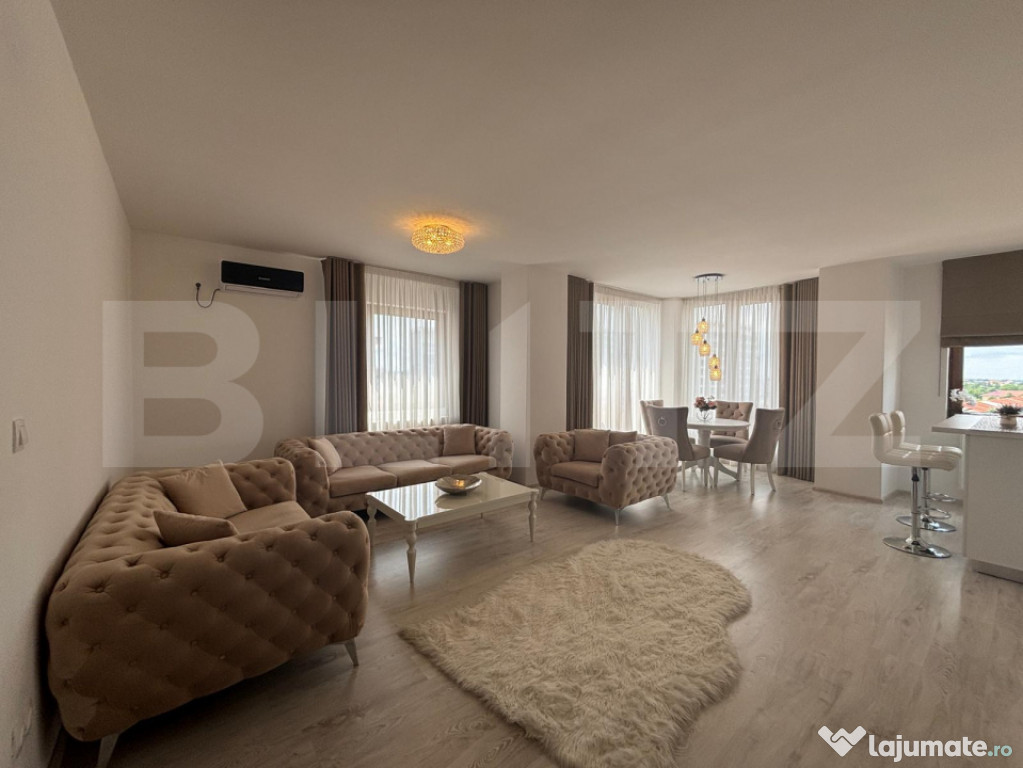 Apartament de inchiriat, cu 2 camere, design contemporan, zo