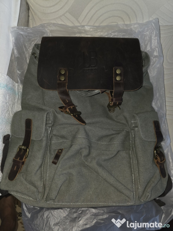 Vand rucsac Urban Bag din piele si material textil