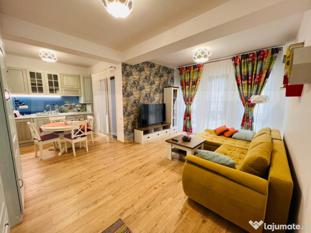 Apartament 2 camere, decomandat, modern, bloc nou, zona Cent