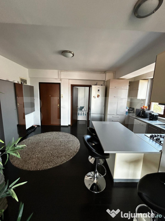Apartament 3 camere, decomandat, mobilat și utilat complet