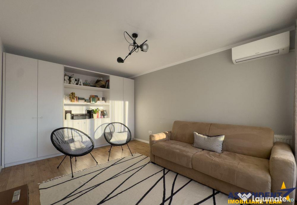 Apartament cu 2 camere, decomandat, Tractorul, Kasper, Cores