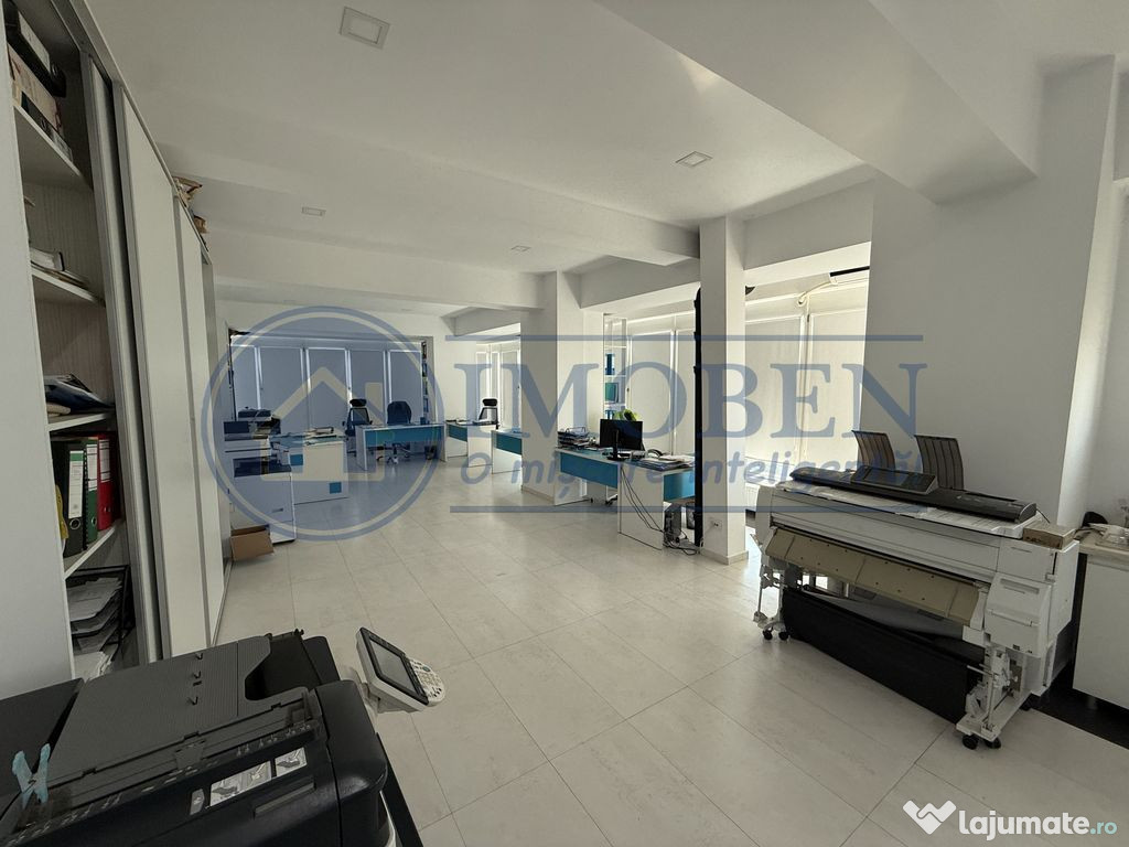 Spatiu birouri - 105mp - openspace -2 bai- centrala- Cale...