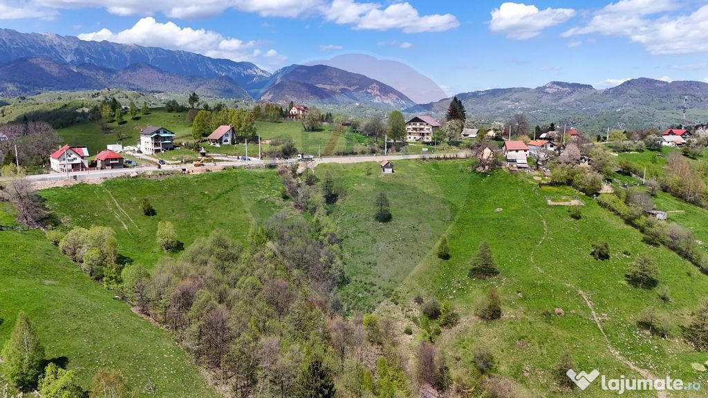 Teren intravilan în Moieciu | 2.847 mp | Deschidere DN 7...