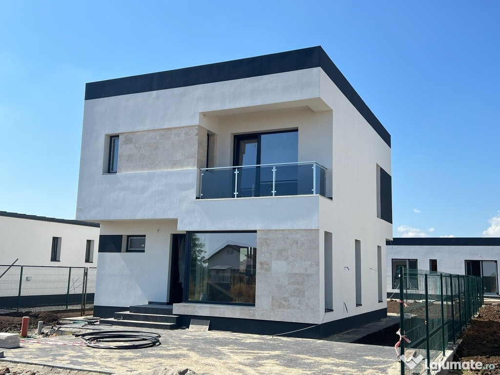 Vilă cu 4 camere în ansamblu rezidențial exclusiv – Comuna Berceni