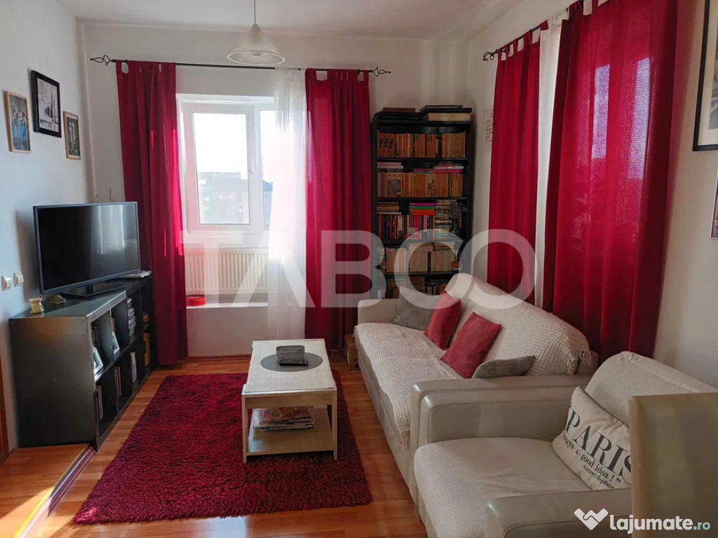 Apartament de vanzare 3 camere 77mp balcon si 2 bai Zona V.A
