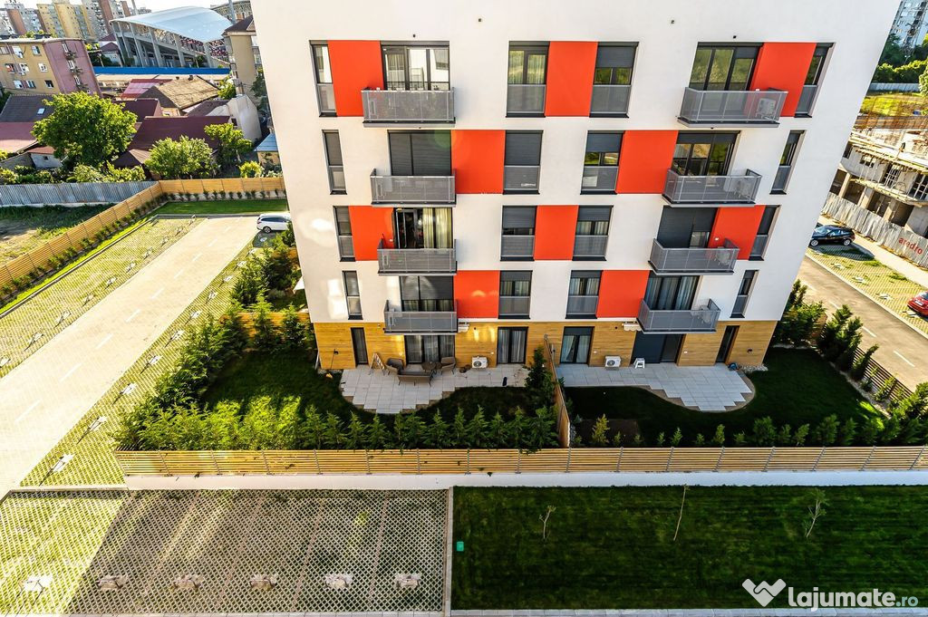 SINGURUL APARTAMENT CU GRADINA DIN NOUL BLOC R39, ARED RED 9