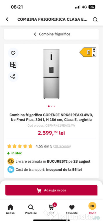 Frigider gorenje