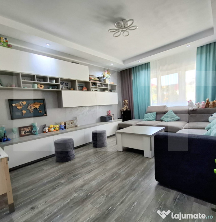 Apartament transformat în 3 camere – zona centrală