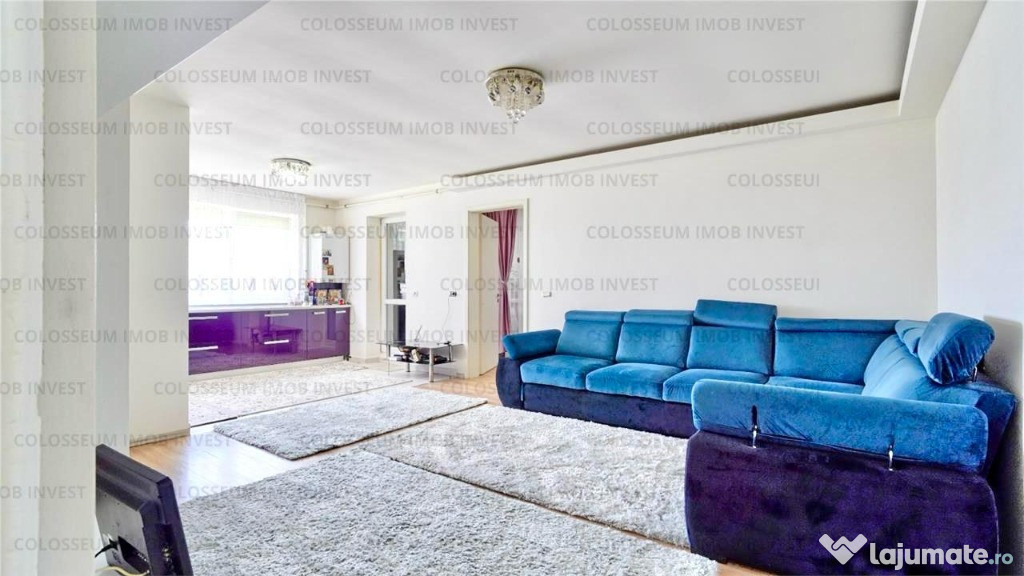 Apartament cu 3 camere, 2 bai, mobilat, utilat-Zoan Garii