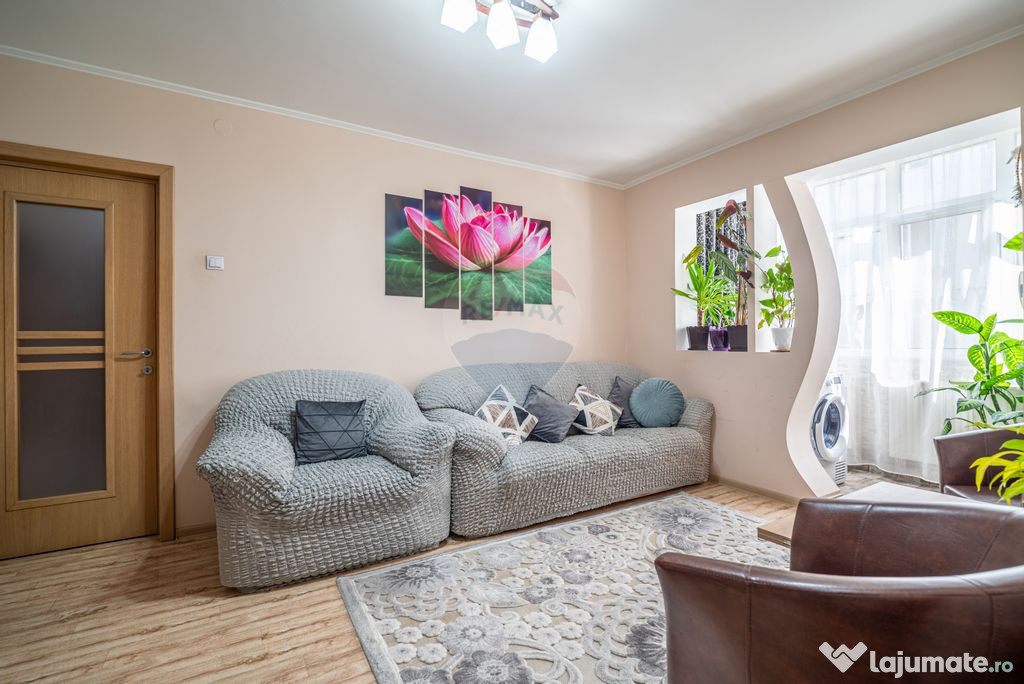 Apartament luminos, 2 camere, renovat, Parter – Breaza