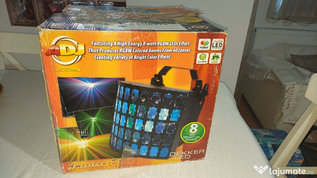 Vand lumini ADJ Dekker LED pentru evenimente