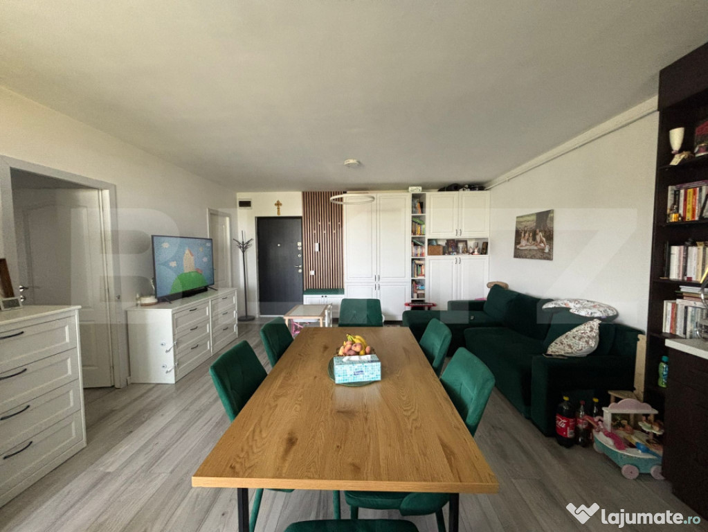 Apartament cu 2 camere 51mp, terasa 20mp si parcare - Sannic