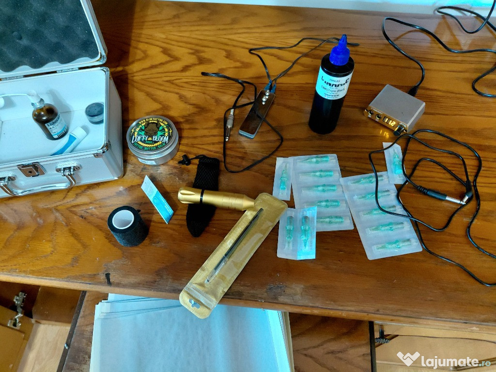 Kit complet tatuat Pen Gold, 650 in botosani