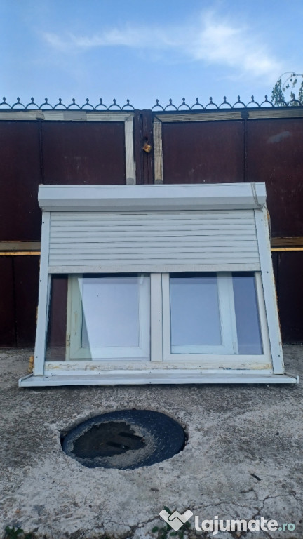 Geam termopan cu rulou aluminiu