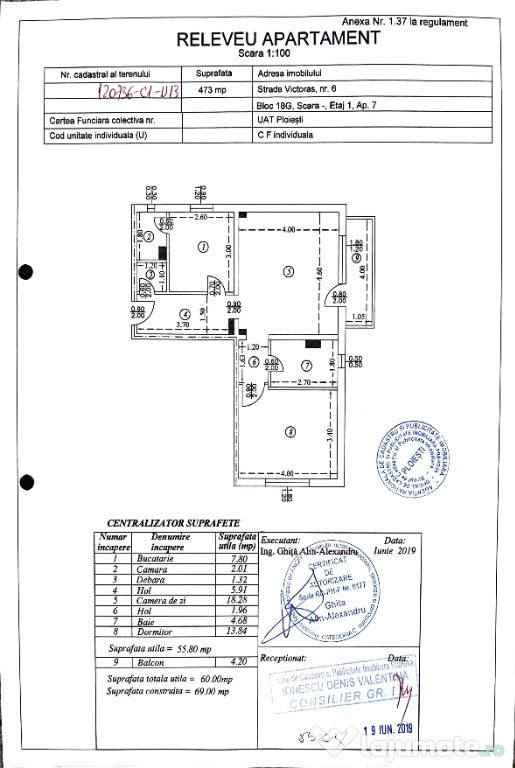 Apartament 2 camere - langa Sala Sporturilor - zona linistita