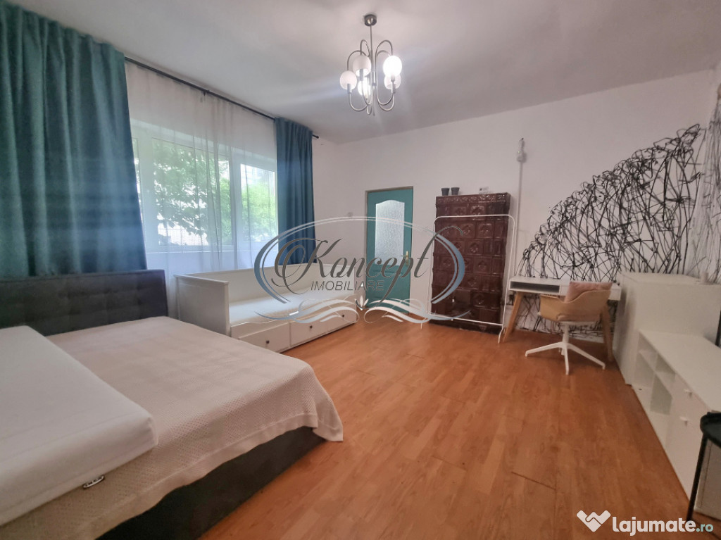 Casa cu terasa si pictura murala originala, centrul Clujului