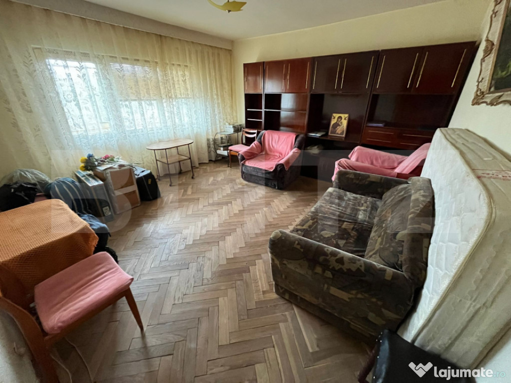???? Apartament 3 camere, 70 mp utili, 2 balcoane, etaj 4 ??