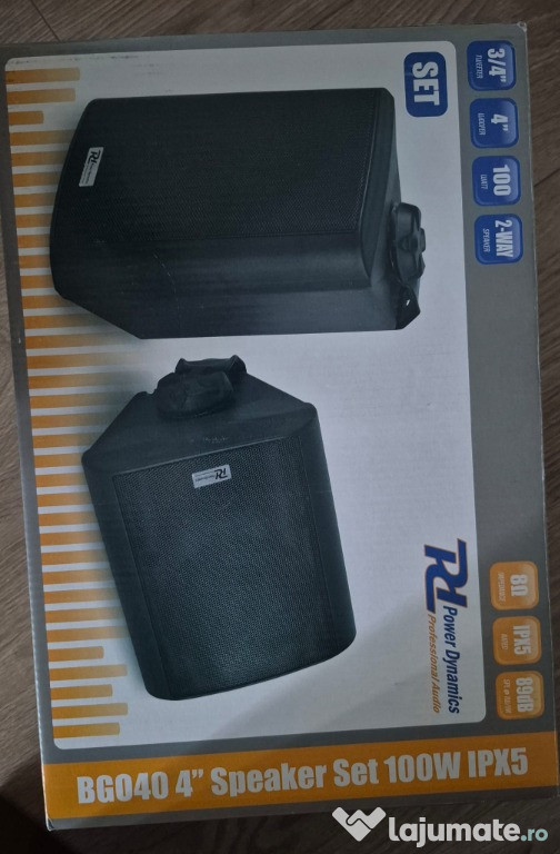 Set boxe power dynamics BGO40