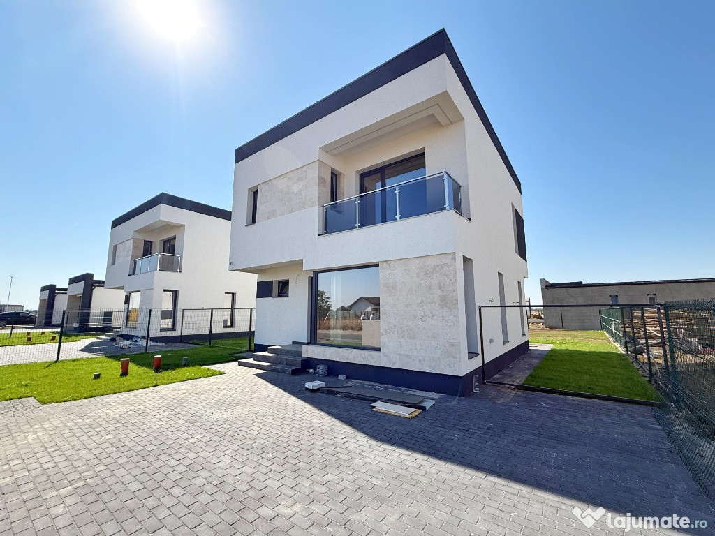 Vila individuala P+1E || 4 camere 3 bai || 350mp teren || 2 minute STV