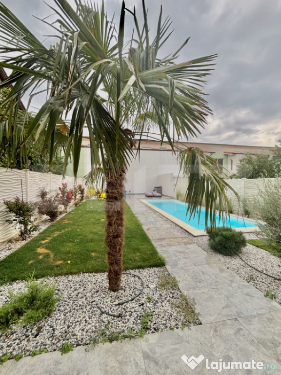 Vila de Lux cu piscina, 6 camere, Dumbravita
