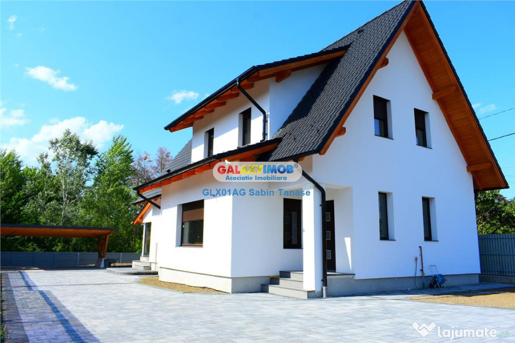 PENTRU PRETENTIOSI vila ultramoderna finisata integral