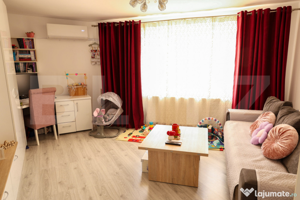 Apartament la cheie, 2 camere , decomandat , zona Parcul Tei