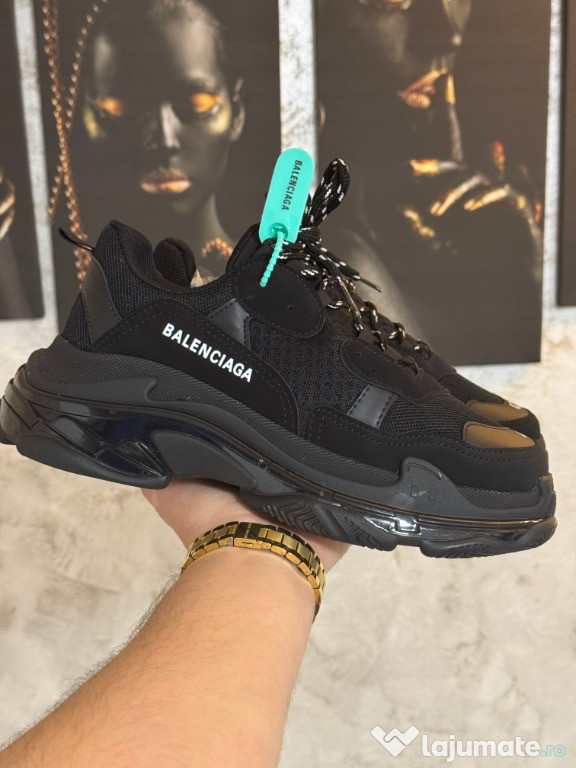 Adidasi Balenciaga Barbati Full Black!