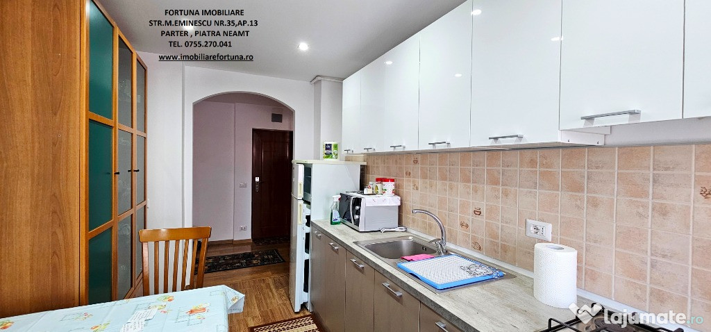 Apartament 2 camere decomandate, etaj 2,zona Centrala- Insp.Scolar