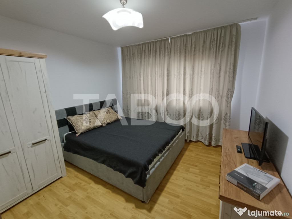 Apartament de inchiriat 2 camere spatios utilat complet zona