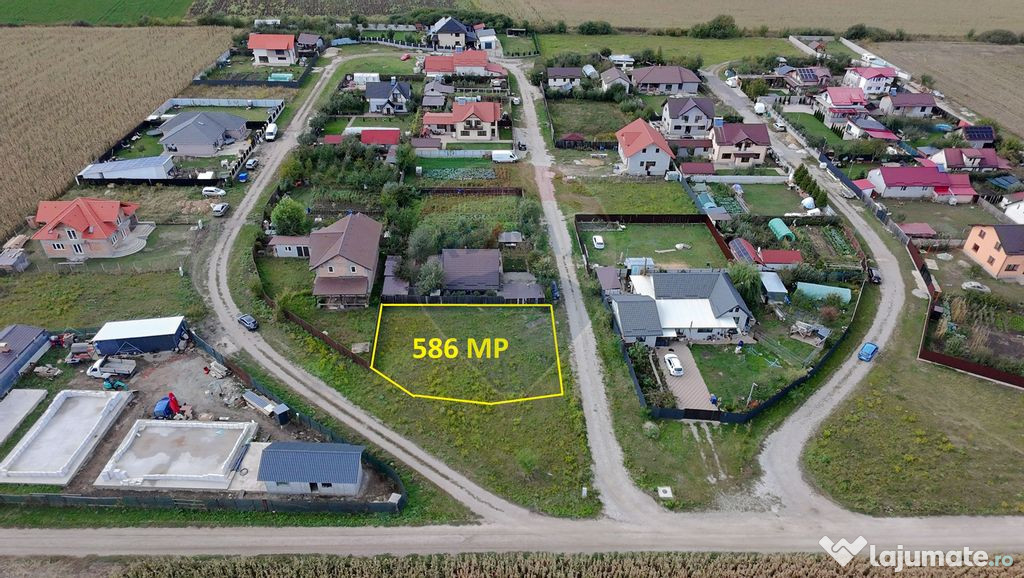 Teren 586mp/2 Deschideri/Halchiu/Cartierul Privighetorii/...